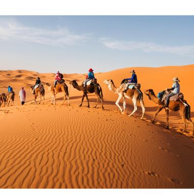 Djeema El Fna-plein in Marrakech, Marokko
