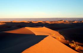 De Soledad woestijn in Marokko