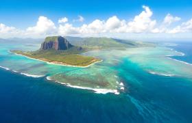 Het eiland Mauritius