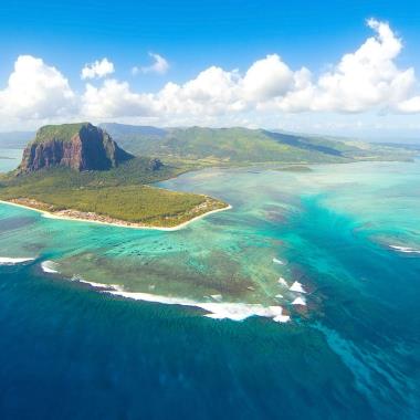 Het eiland Mauritius