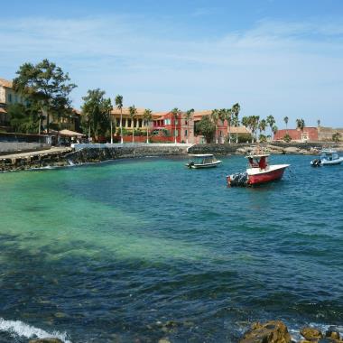 Goree eiland bij Dakar