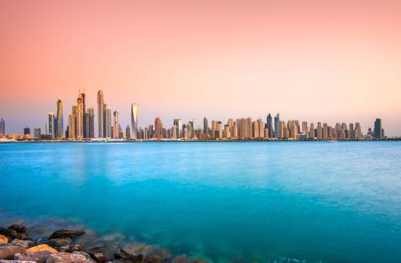 Skyline in Dubai