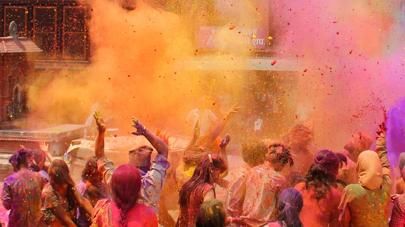 Kleurpoederfestival India