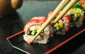 Sushi, smullen van Japan