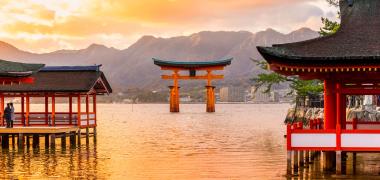 Miyajima Floating Tori Gate Japan