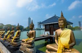 Boeddhabeelden - Sri Lanka