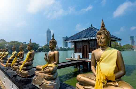 Boeddhabeelden - Sri Lanka