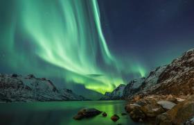 Noorderlicht in Fins Lapland