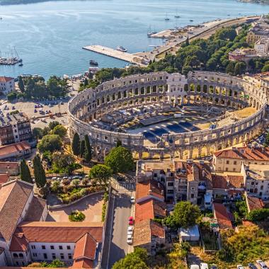 Pula in Kroatië