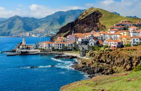 De kust van Madeira