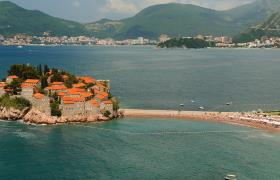 Svete eiland in Montenegro
