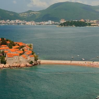 Svete eiland in Montenegro