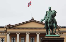 Koninklijk paleis in Oslo
