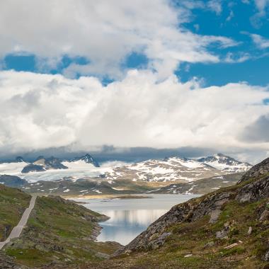 Uitzicht in Noorwegen