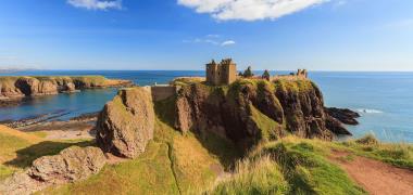 Quiraing, eiland Skye, Schotland