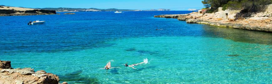 Snorkelen op Ibiza