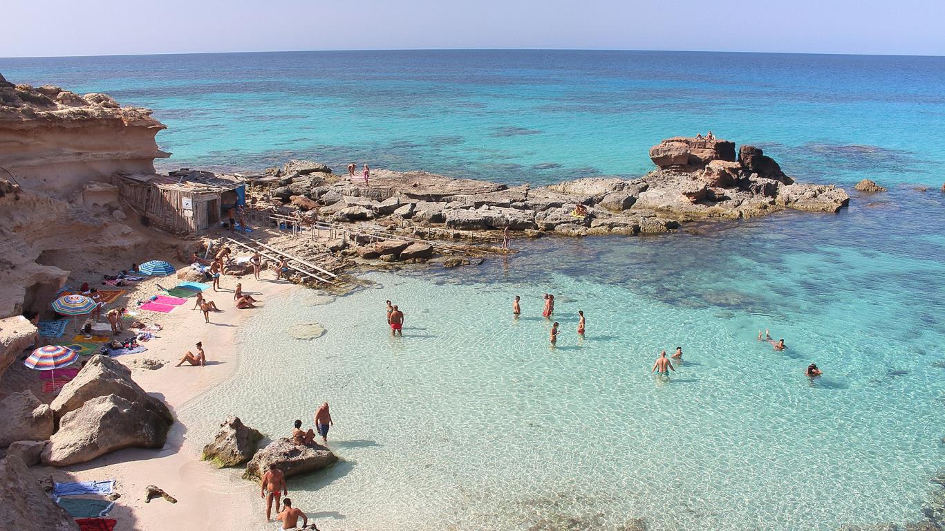 Calo des Morts op Formetera