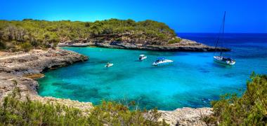 Baai op Mallorca