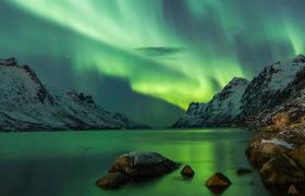 Het noorderlicht van Scandinavië