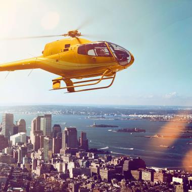 Helikoptervlucht in New York