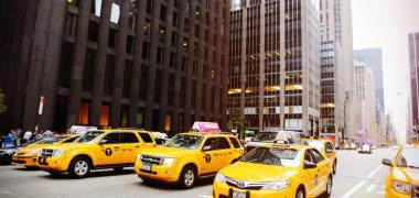 Yellow Cabs in New York