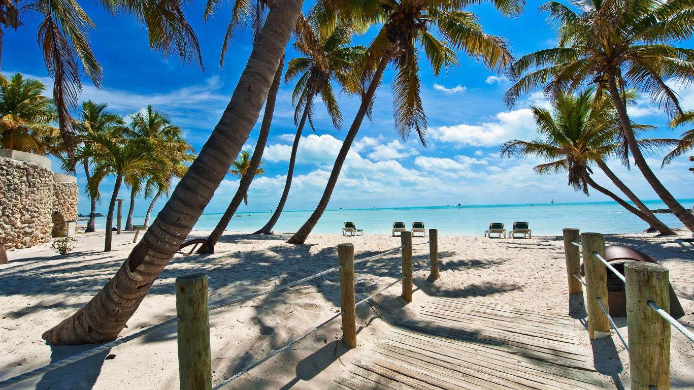 Strand in Florida, USA