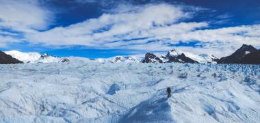 Gletsjer in Patagonië, Argentinië