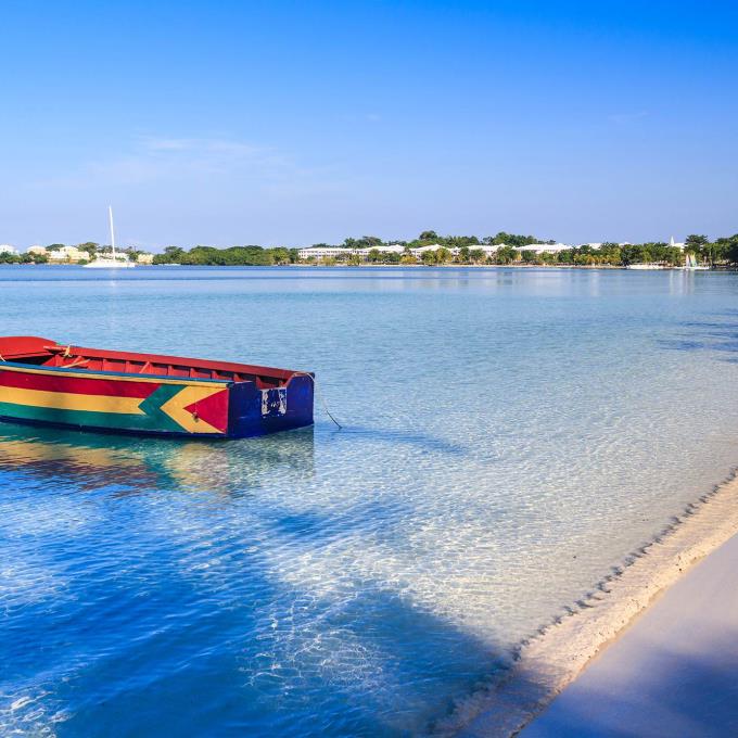 Gekleurde boot, Jamaica