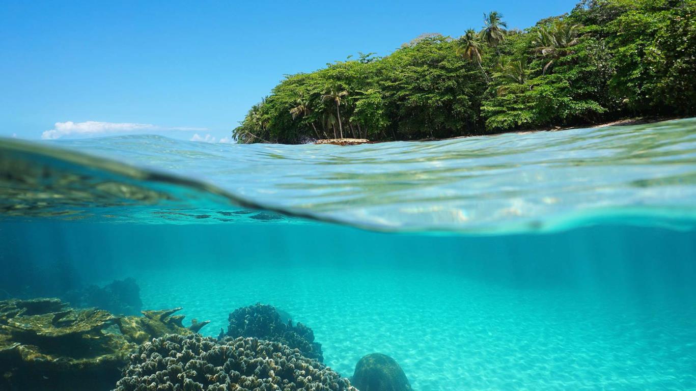Onder water in Costa Rica