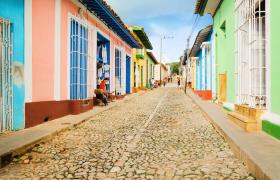 Cuba, Trinidad straat