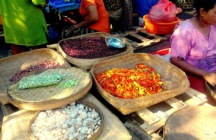Ubud lokale markt Pasar