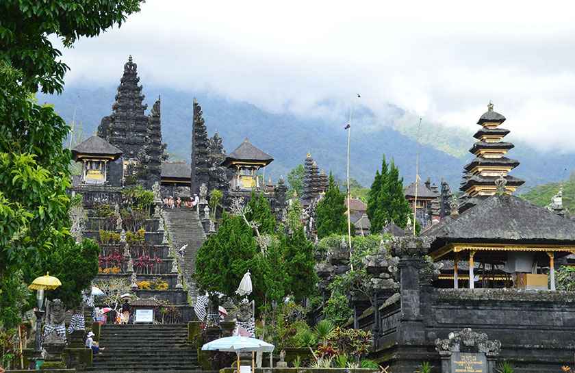 Moedertempel Puri Besakih tempel