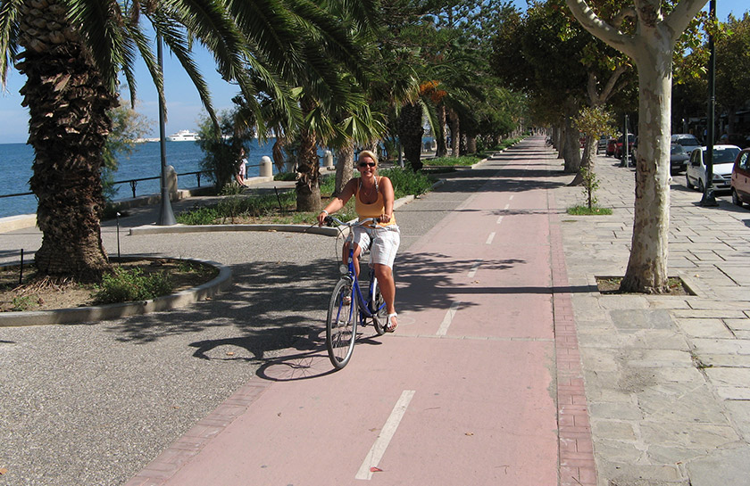 Kos fietseiland fietsen