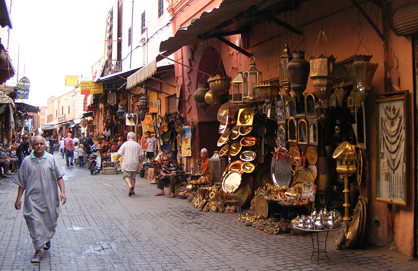Straatjes Marrakech