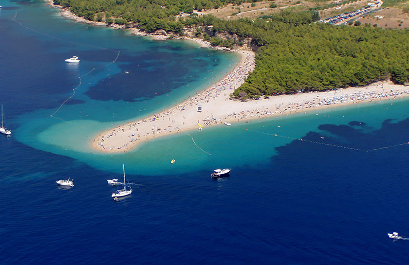 Zlatni Rat strand Brač