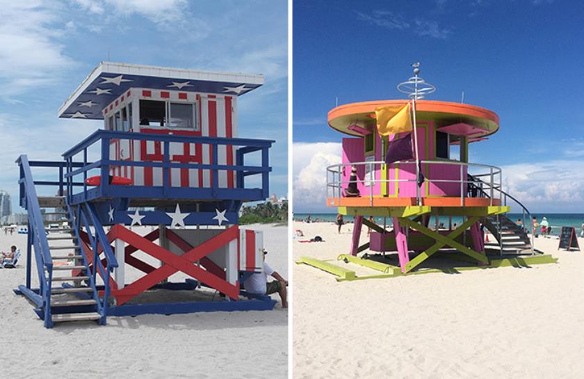 Strandhuisjes Miami Beach