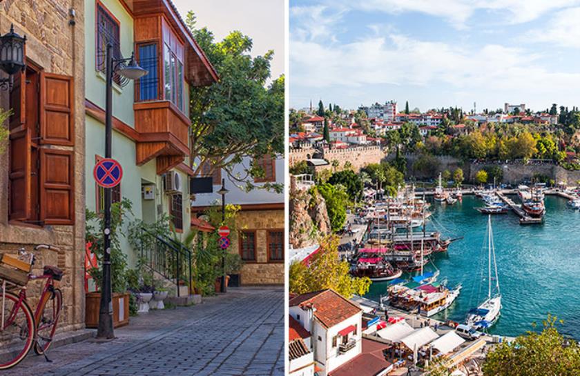 Antalya straatjes haven