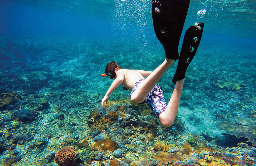 Onderwaterwereld van Bali