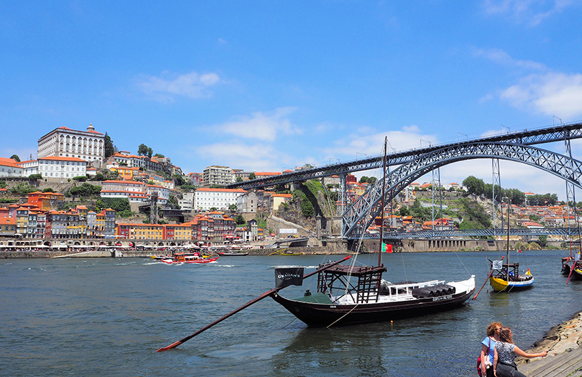 Douro brug Ponte Dom Luís I
