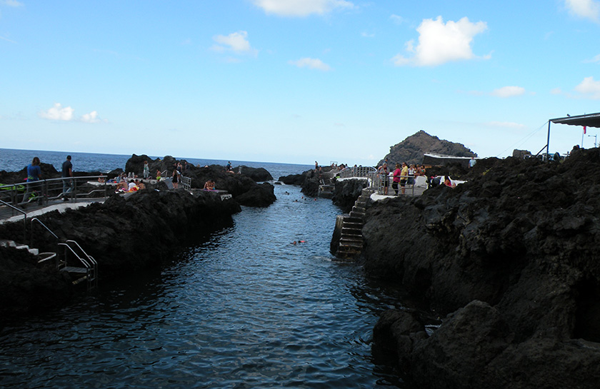 Los Gigantes kliffen