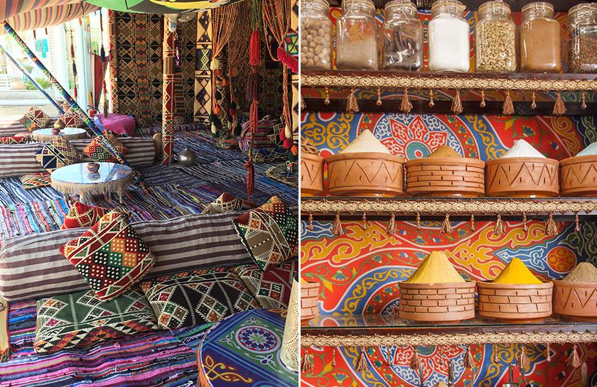 Kleuren bar Egypte