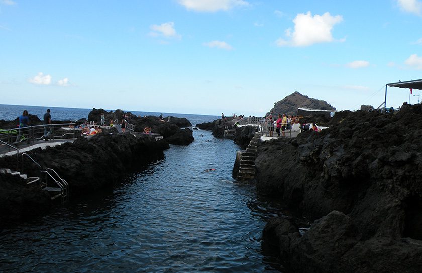 Los Gigantes kliffen