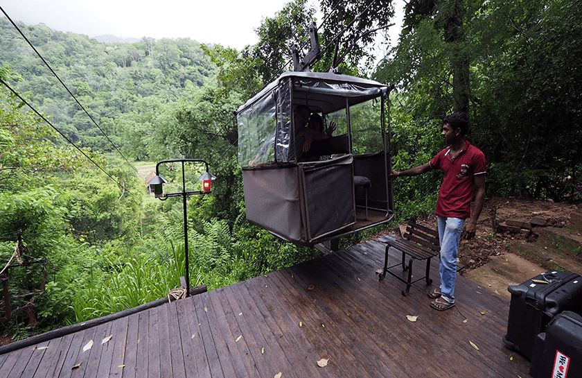 Ella Jungle Resort kabelbaan